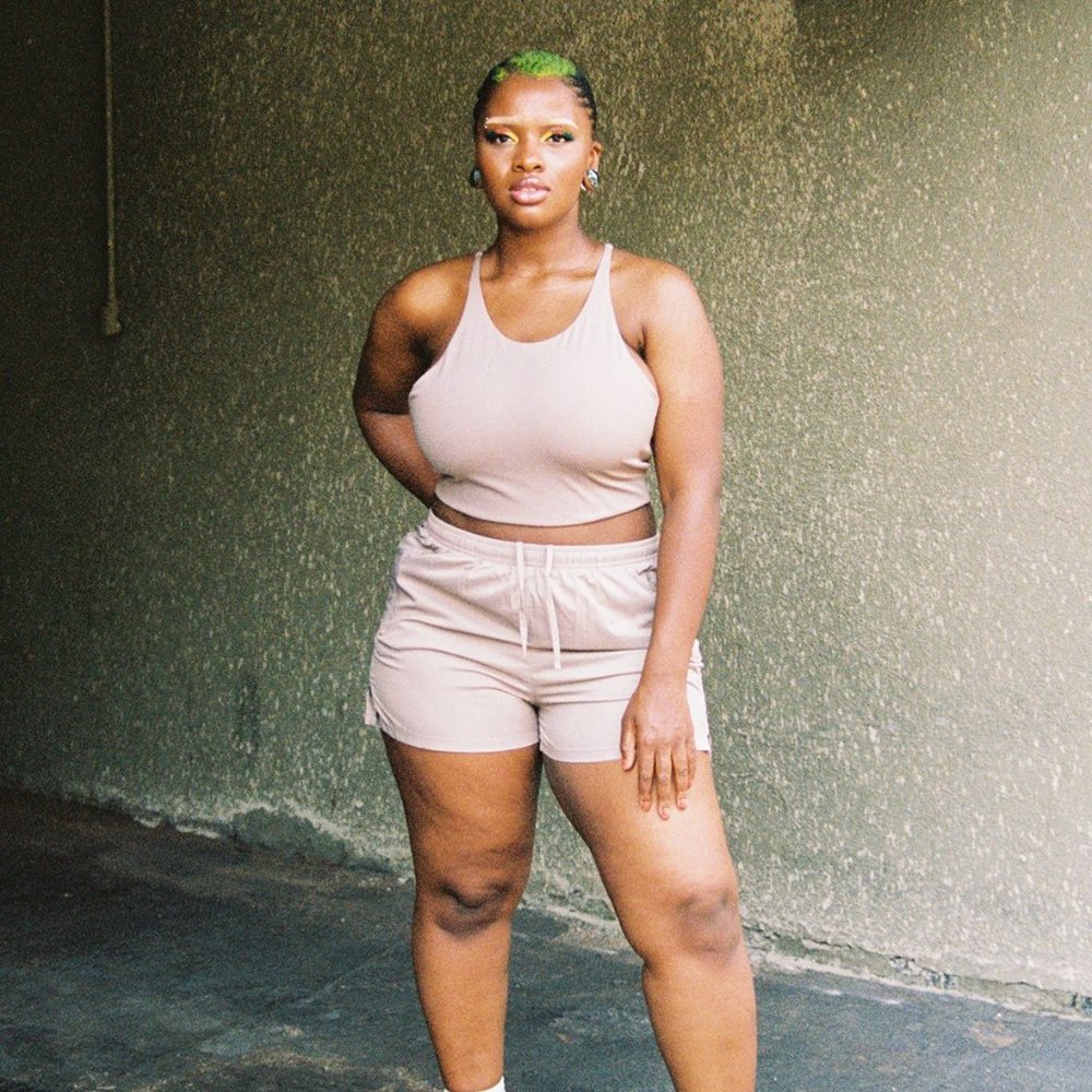 Limestone Grey girlfriend collective Gazelle Short